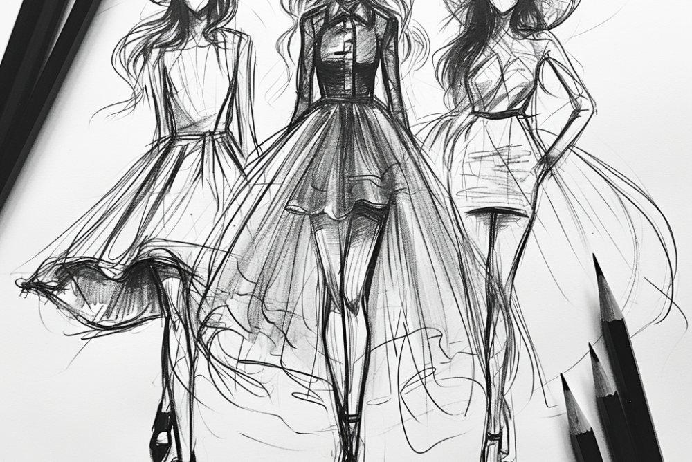 Beginner's Guide to Sketching Chic Fashion Designs with Style