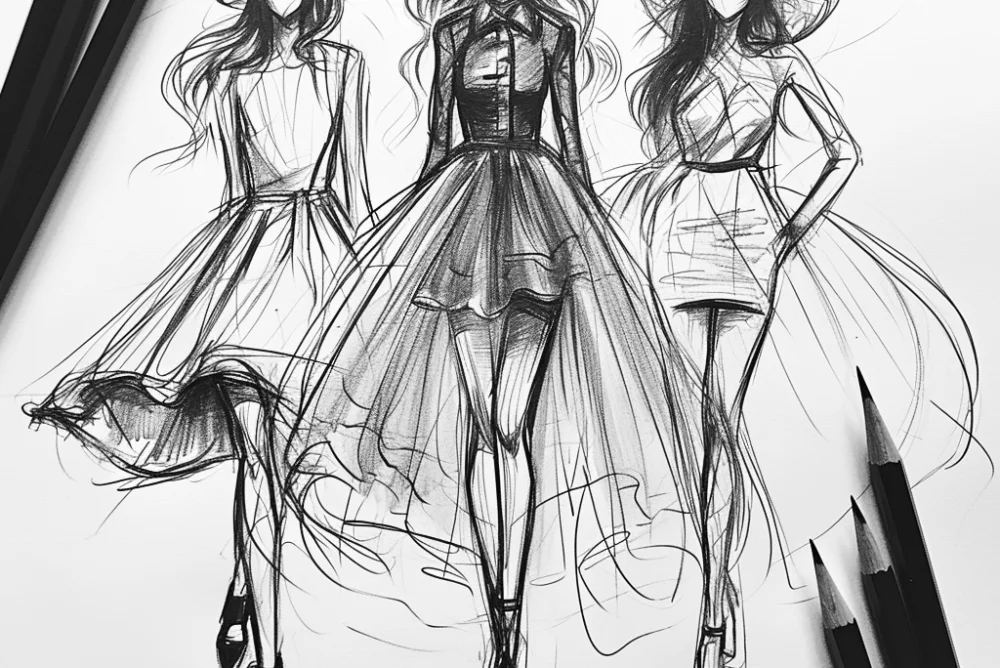 Beginner's Guide To Sketching Chic Fashion Designs With Style