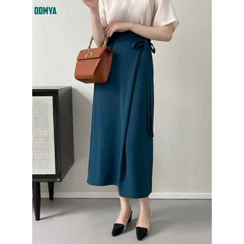 Summer Smooth High Waist Strap Slim Fit Skirt