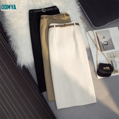 Elegant High Waist Slim Fit Skirt