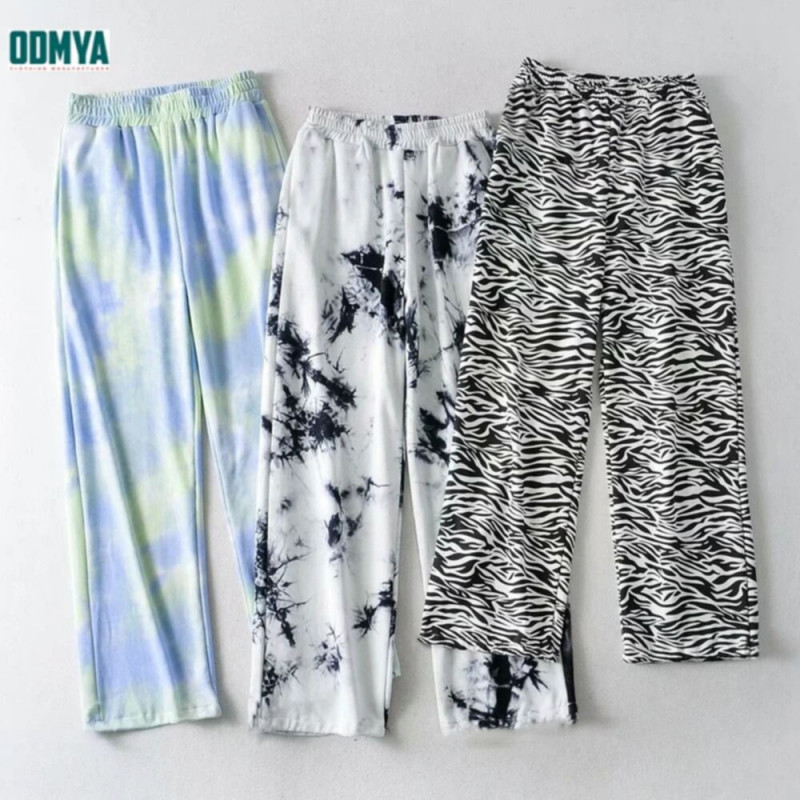Summer Colorful Women Printed Loose Pants Supplier