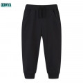 Spring Solid Color Stretch High Elastic Waist Threaded Ankle Sports Pants Supplier