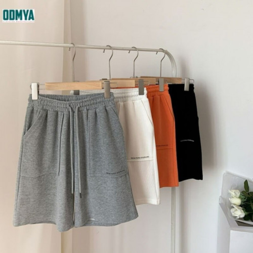 Summer High Waist Loose Sports Shorts OEM Women Shorts