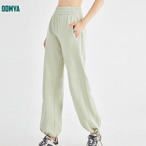 Spring and Autumn Straight High Waist Loose Sweatpants