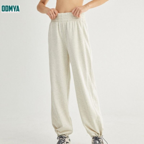 Spring and Autumn Straight High Waist Loose Sweatpants