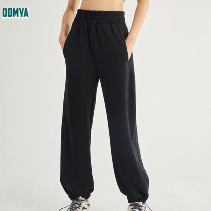 Spring And Autumn Straight High Waist Loose Sweatpants Supplier