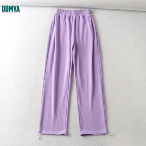 Elastic high-waisted loose pants Women's trousers
