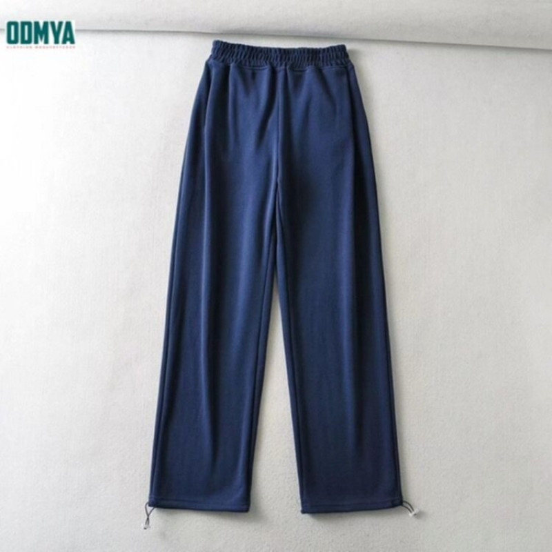 Elastic High-Waisted Loose Pants Women's Trousers Supplier