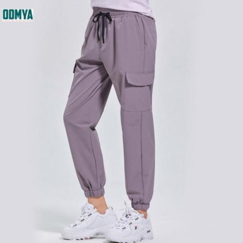 Colored spring and autumn quick-drying sports casual pants