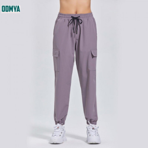 Colored spring and autumn quick-drying sports casual pants
