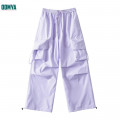 American Style Large Pocket Sports Loose Straight Pants Supplier