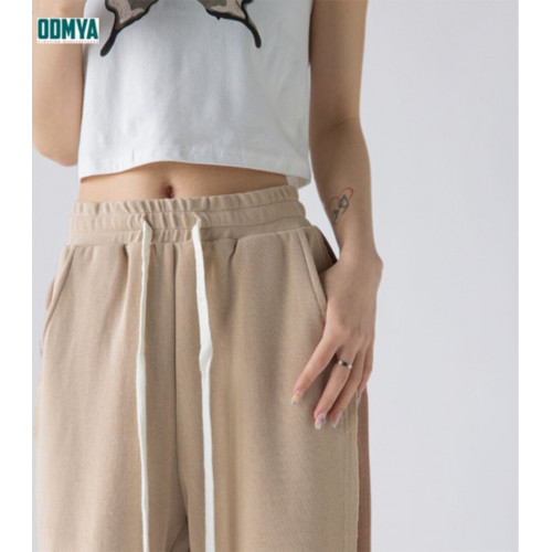 Spring and Autumn New Split Wide Leg Casual Sports Pants