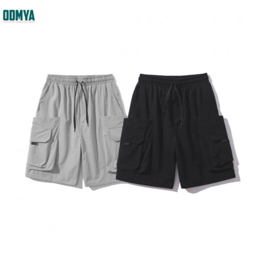 Summer men's multi pocket work shorts