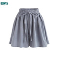 Summer Lightweight Chiffon Fabric Pleated Skirt Pants Supplier