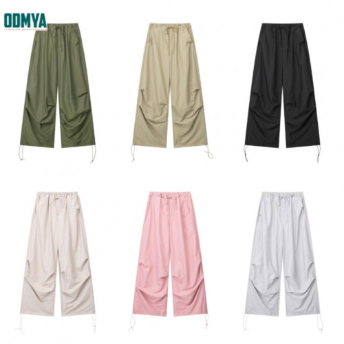 Casual loose fitting smooth soft sports pants