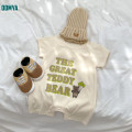 Thin Summer Short-Sleeved Baby Jumpsuit Printed Rompers Supplier