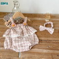 Summer Thin Baby Girl Sling Lace Jumpsuit Supplier