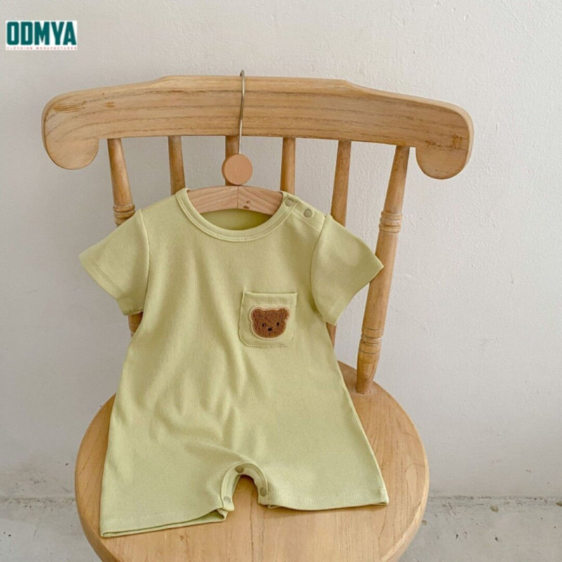 Summer Thin Round Neck Baby Rompers Baby Jumpsuit Supplier