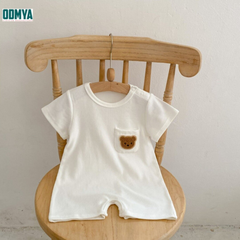 Summer Thin Round Neck Baby Rompers Baby Jumpsuit Supplier