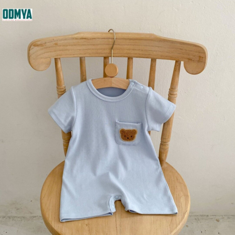 Summer Thin Round Neck Baby Rompers Baby Jumpsuit Supplier