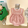 Lace Round Neck Sleeveless Vest Crawling Suit Supplier