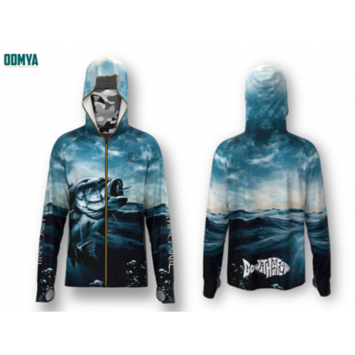 Printed Color Breathable Sports Fishing Tops