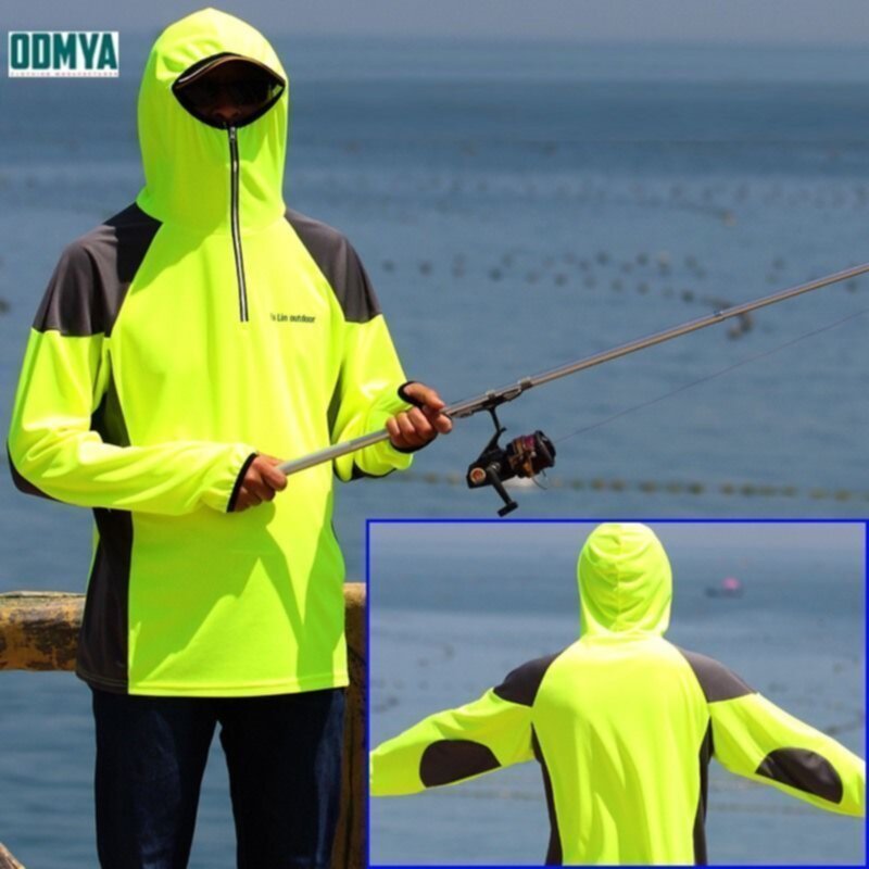Printed Zipper Breathable Sunscreen Fishing Clothing Supplier