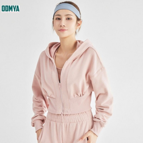 Spring and Autumn New Zip Hooded Coat