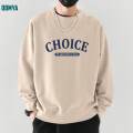 Cotton Round Neck Long-Sleeved Sweater Supplier