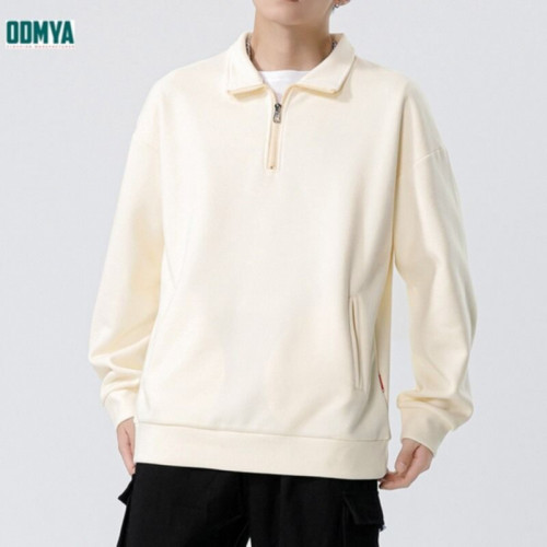 Loose high-neck pullover men's sports sweater