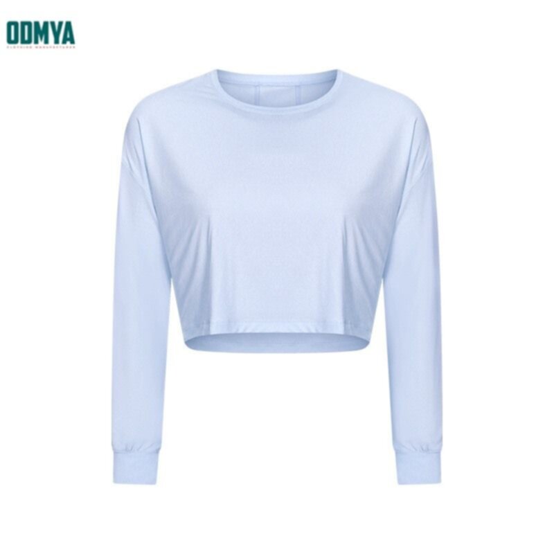 Loose Quick-Drying Sports Women's Long Sleeve Tops Supplier