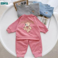 Children's Lapel Long-Sleeved Pullover Sports Suit Supplier