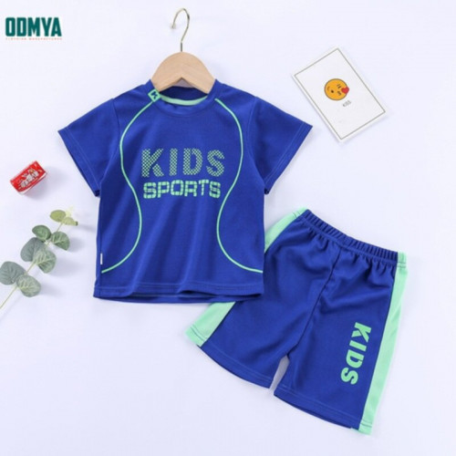 New summer printed children's sports suit