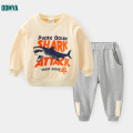 Letter Printed Children's Sports Sweatershirt Suit Supplier