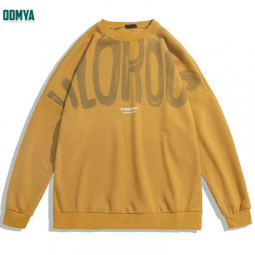 Hip Hop Fashion Letter Print Pullover Sweater
