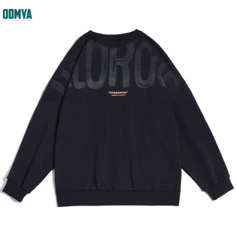 Hip Hop Fashion Letter Print Pullover Sweater Supplier
