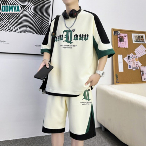 Summer Youth Trend Loose fitting Sports Set