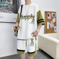 Summer Youth Trend Loose Fitting Sports Set Supplier