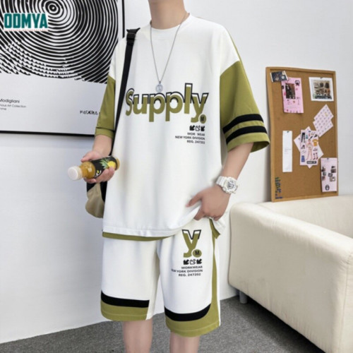Summer Youth Trend Loose fitting Sports Set