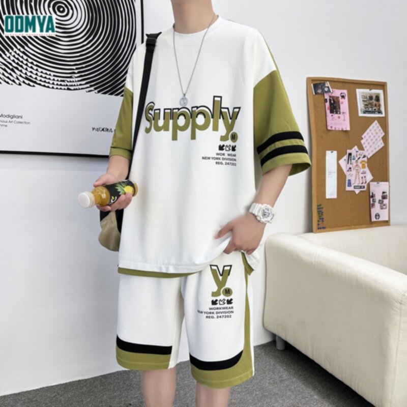 Summer Youth Trend Loose Fitting Sports Set Supplier