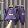 Off White Children's Casual Sports Sweater Suit Supplier