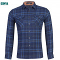 Autumn Plaid Pattern Shirt Soft Men′S Shirt Supplier