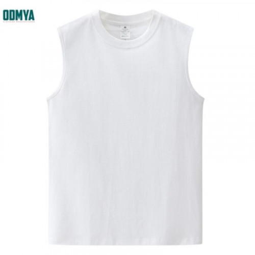 Men's new round neck sleeveless sports top
