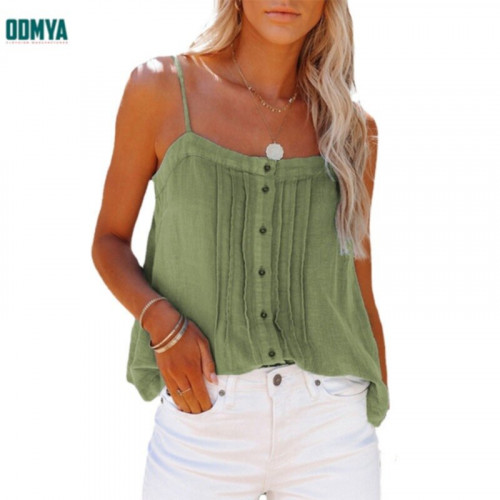 Summer Sexy Women's New Loose Strap Top