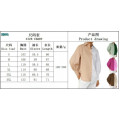 Small Crowd Design And Patchwork Contrast Loose Fitting Shirt Supplier