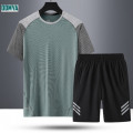 Men's Summer Sports Suit Short Sleeve Tops Supplier