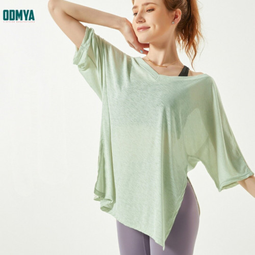 Summer semi-permeable quick-drying sun protection t-shirt