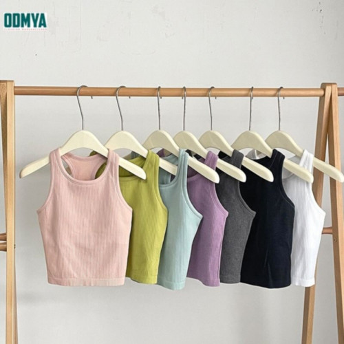 Summer color sleeveless sports top slimming yoga suit