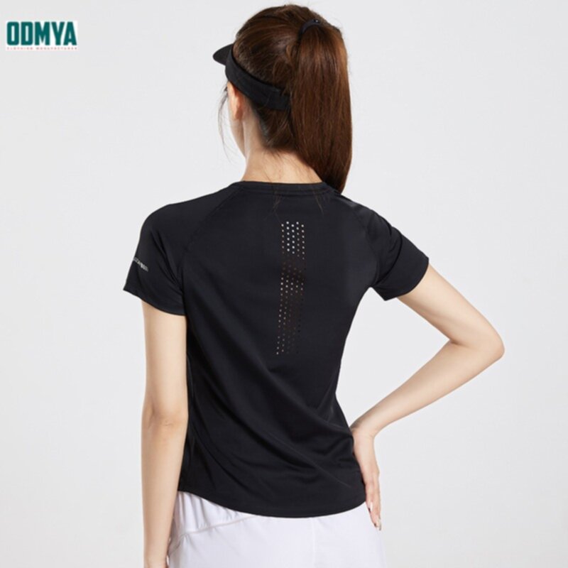 Mesh Breathable Quick-Drying Sports Short Sleeve Yoga Supplier