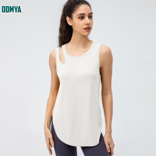 Crew neck sleeveless sports top quick-drying vest